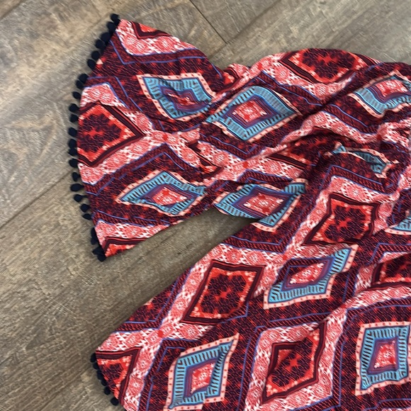 Wrangler off the shoulder Aztec print - Picture 4 of 11
